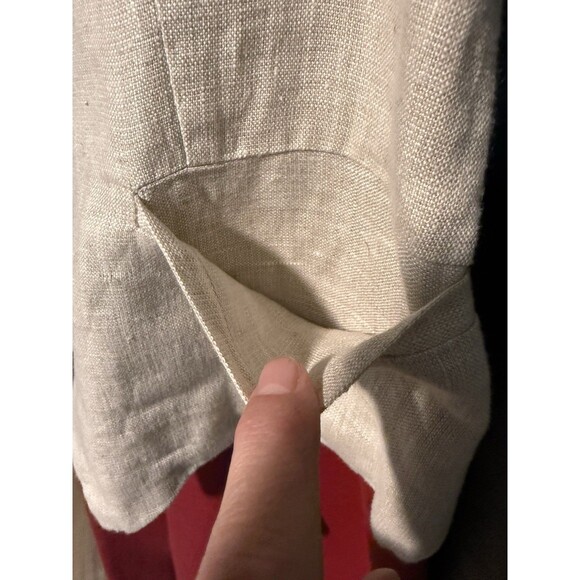 Lanhtropy 100% Linen Vest XS- NWT - Picture 10 of 10